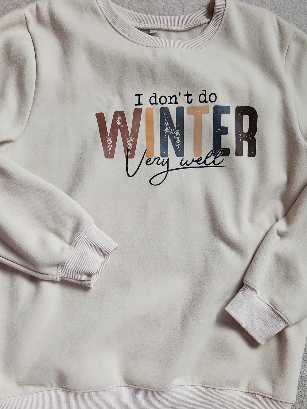 Sweatshirt Winter Top Shirt Athleisure Comfort - XL
